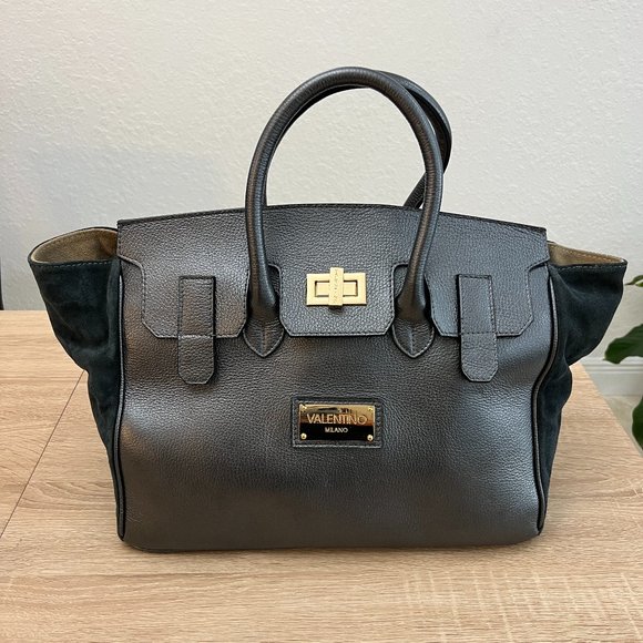 Valentino Bags by Mario Valentino Omia Iron One Size Excellent Condition - Picture 1 of 12